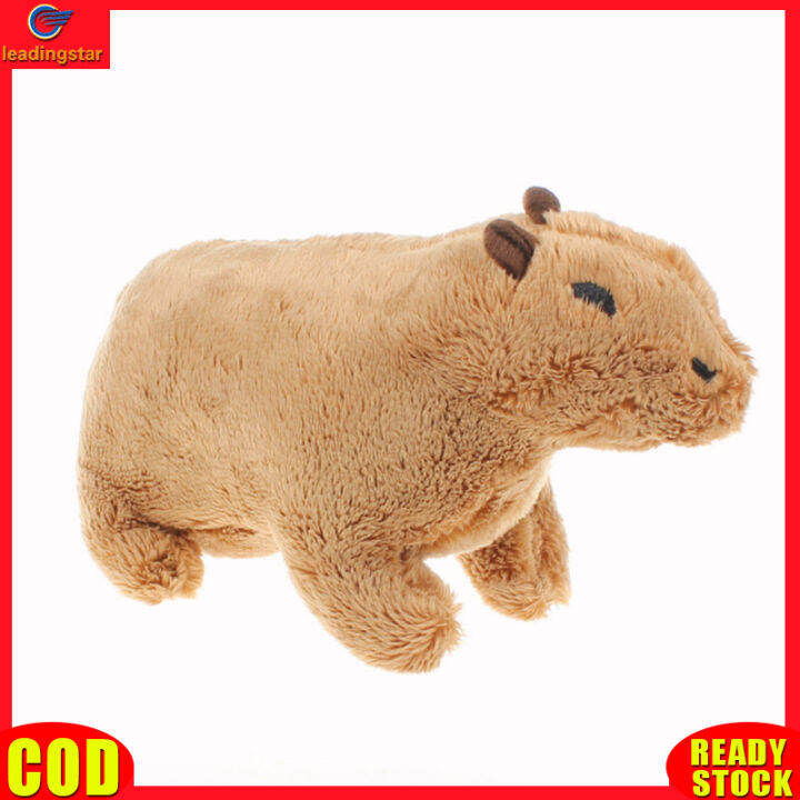 leadingstar-toy-hot-sale-20cm-capybara-plush-doll-toy-stuffed-kawaii-cartoon-animals-plush-toy-for-birthday-gifts