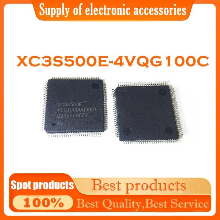 Xc3s500e-4vqg100c Ic แบบใหม่ดั้งเดิม Xc3s500e-4vqg100i ของแท้แบบฝัง