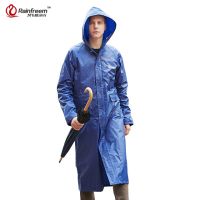 Rainfreem Impermeable Raincoat WomenMen Waterproof Trench Coat Poncho Single-layer Rain Coat Women Rainwear Rain Gear Poncho