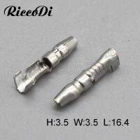 100Pcs 3.5 Bullet Terminal Car Electrical Wire Connector Diameter 3.5mm Pin DJ211-3.5A