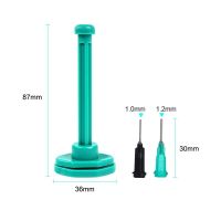 +【‘ RELIFE RL-072 Flux Syringe Booster Manual Syringe Plunger Dispenser For Solder Paste UV Solder  Ink Propulsion Tools