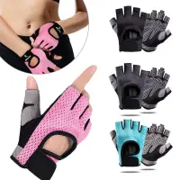 Adjustable Anti-Skid Half Finger Sports Cycling Gloves Professional Gym Fitness Power Weight Lifting Gloves For Women Men -flamingozoom