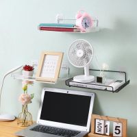 【CC】✔  1 Set Set-Top Holder Practical Anti-drop Space-saving Supplies Storage Shelf Book Organizer