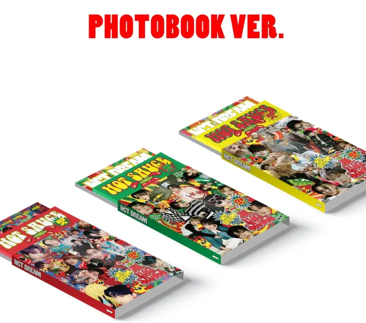 NCT DREAM 1st Album - Hot Sauce Photobook Ver. (CRAZY ver.) OFFICIAL / ORIGINAL / ASLI | Lazada Indonesia