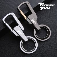 For YAMAHA TENERE 700 TENERE700 2015-2021 Motorcycle Accessories Customized LOGO Keychain Alloy Multifunction Car Play Keyring