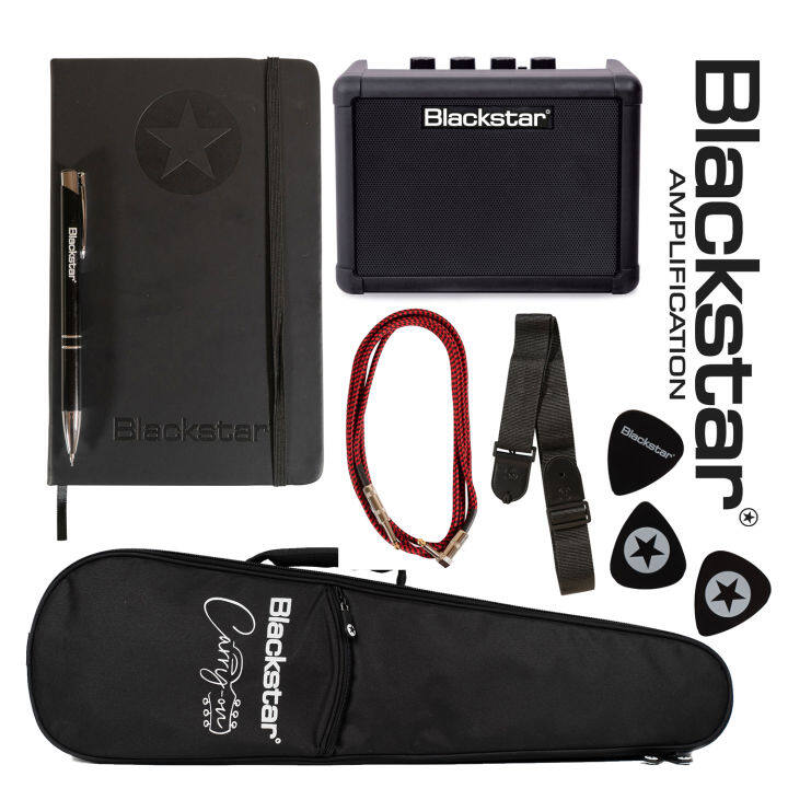 blackstar-carry-on-deluxe-pack-กีตาร์ไฟฟ้า-19-เฟรต-แบบเซ็ต-พร้อมแอมป์-fly-3-bluetooth-ฟรีกระเป๋า-amp-สายสะพาย-amp-สายแจ็ค-amp-สมุดและดินสอ-amp-ปิ๊ก