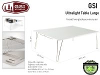โต๊ะพกพาน้ำหนักเบา GSI Ultralight Table Large
