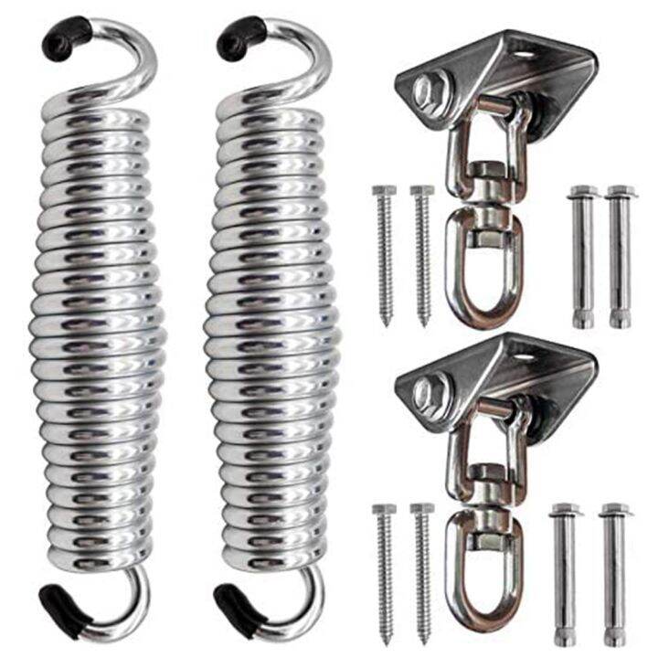 Porch Swing Hanger Spring 360° Rotatable 1600 Lbs Hanging Swing Hangers
