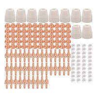 150Pcs PT-31 Air Plasma Cutting Nozzle Electrode Consumables Fit CUT-40 CUT-50D CT-312