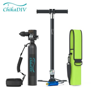 【hot】✷  Chikadiv Scuba Diving Cylinder Pressure Refillable Bottle Emergency