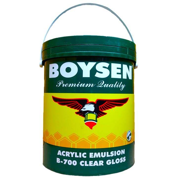 Boysen Clear Acrylic Emulsion B-700 - 4L | Lazada PH