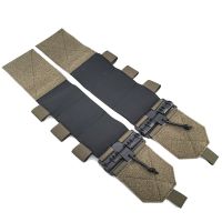 Tactical Vest Removal Buckle Set Military FCSK Universal Molle System Quick Release Set Elastic Cummerbund Waist Cover Vest Gear