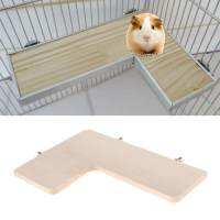 Ali88 Store ไม้หนูแฮมสเตอร์แพลตฟอร์มขาตั้งกรงของเล่น Parrot สปริง Chinchillas ของเล่น