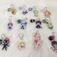 【CW】♗☈  Anime Keychain Shugo Chara Fujisaki Nadeshiko Hotori Tadase Keyring Figure Hanging Accessories Custom