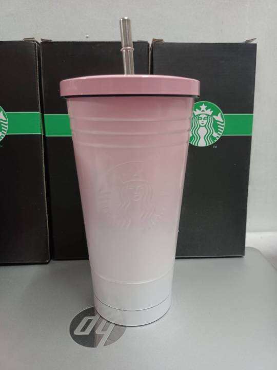 พร้อมส่ง-แก้วน้ำstarbucks-แก้วเยติก304-สแตนเลส-เก็บความร้อนความเย็น-ขนาด-473-มล