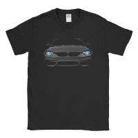 Germany Car M4 Headlights Glow T Shirt Men Gift Idea Present Awsome Car Light Summer Men Cotton High Quality Custom T Shirts 【Size S-4XL-5XL-6XL】