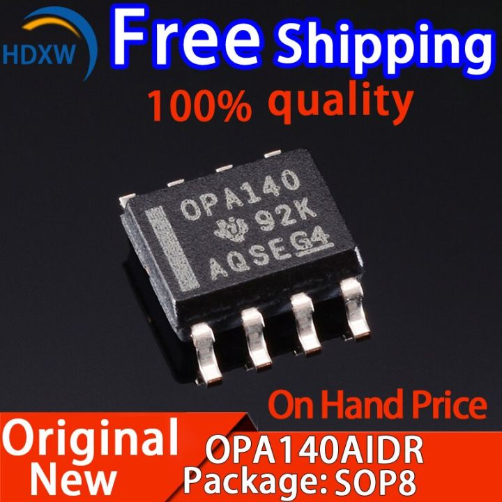 5PCS New Original OPA140AIDR OPA140A OPA140 Package SOP8 Free Shipping