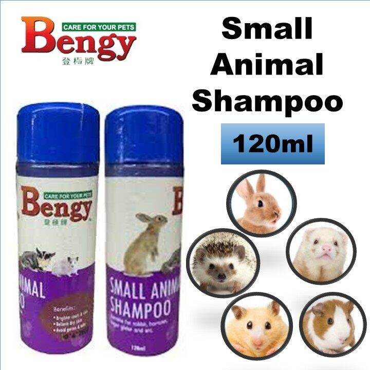 Bengy Small Animal Shampoo 120ml For Rabbit / Guinea Pig / Hedgehog
