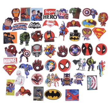 Pegatinas Superheroes, Pegatinas Marvel, 50PCS Marvel Stickers