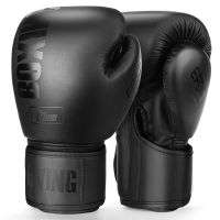 FIVING 10 12 14 16Oz Boxing Suitable For Gloves PU Leather Muay Thai Guantes De Boxeo Free Fight MMA Sandbag Training Suitable For Glove For Men Women