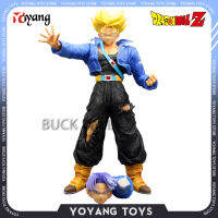 41ซม. Z อะนิเมะรูป Future กางเกงว่ายน้ำ Action Figures Super Saiyan รูปปั้น2หัวขนาดใหญ่พิเศษ Figurine Decor ของเล่น Gk