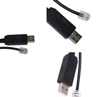 USB To Rj11 Rj12 6P4C Adapter Serial Control Cable EQMOD Cable for - Mount Pc Connect for Hand Control Cable