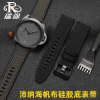 ▶★◀ Suitable for Panerai / Diesel watch strap mens canvas silicone strap cowhide bracelet accessories 26 28mm