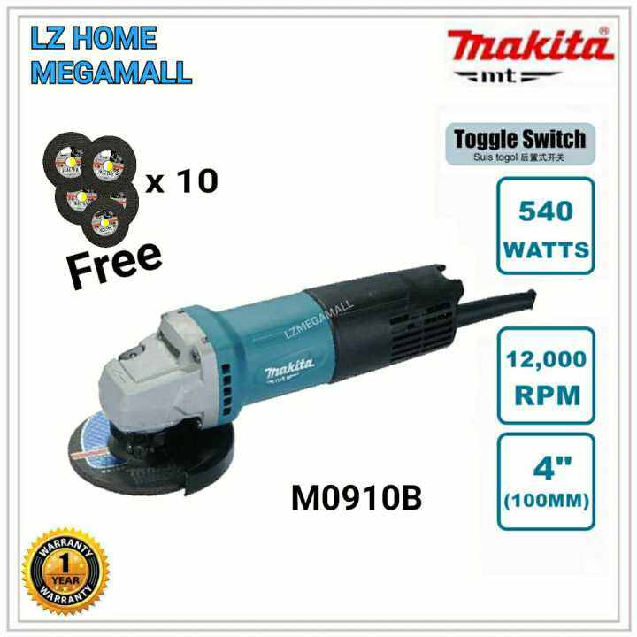 MAKITA M0910B MT 540W ANGLE GRINDER | Lazada