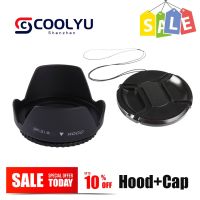 49mm 52mm 55mm 58mm 62mm 67mm 72mm Flower Lens Hood Screw Mount Anti-lost Cap For Canon 1300D 1200D 800D 760D 750D 700D