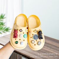 Crocs Jibbitz อุปกรณ์เสริมรองเท้าที่มีเสน่ห์หัวเข็มขัดหมีรุนแรง3มิติสำหรับ Crocs