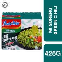 Indomie Mi Goreng Green Chili Flavour 425g ++ อินโดมี่ หมี่โกเรงรสพริกเขียว 425 กรัม