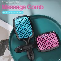 Scalp Massage Wide Teeth Air Cushion Combs Women Hair Massage Scalp Brush Hollowing Out Home Salon DIY Combs Hairdressing