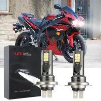 สำหรับ Yamaha YZF R1 R6 2010-2013 2014 2015 (โคมไฟหัว)-ด้านหน้า LED ไฟหน้าหลอดไฟ6000พัน12โวลต์-32โวลต์สดใสสีขาวจำนวน2