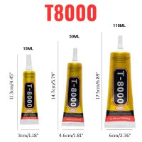 【CC】 15ML 50ML 110ML T8000 Contact Cellphone Tablet Repair Adhesive T-8000 Components Glue With Applicator