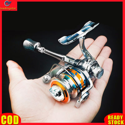 LeadingStar RC Authentic Zinc Alloy Spinning Fishing Reel Left Right Interchangeable Collapsible Handle with two Bearings