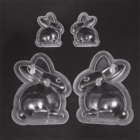 3D Baking Bonbon Mould Rabbit Tools For Molds Pastry Mold Chocolate Bunny