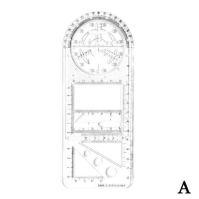 ไม้บรรทัดวัดเครื่องมือเข็มทิศไม้บรรทัดวัดมุมเรขาคณิตชุดวาดรูปไม้บรรทัดสเตนซิลวัดกิจกรรมในโรงเรียนประถมศึกษามัลติฟังก์ชันสำหรับโรงเรียน