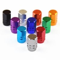 【JH】Aluminum Alloy Car Wheel Tire Valve Caps Tyre Rim Stem Covers Airdust Waterproof  For Automobiles Motorcycles Trucks Bikes