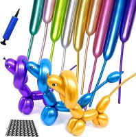 10Pcs DIY Metal Long Strip Balloon Wedding Birthday Party Decorations Kids Baby Shower Inflatable Design By Yourself Balloons Vacuum Cleaners Accessor