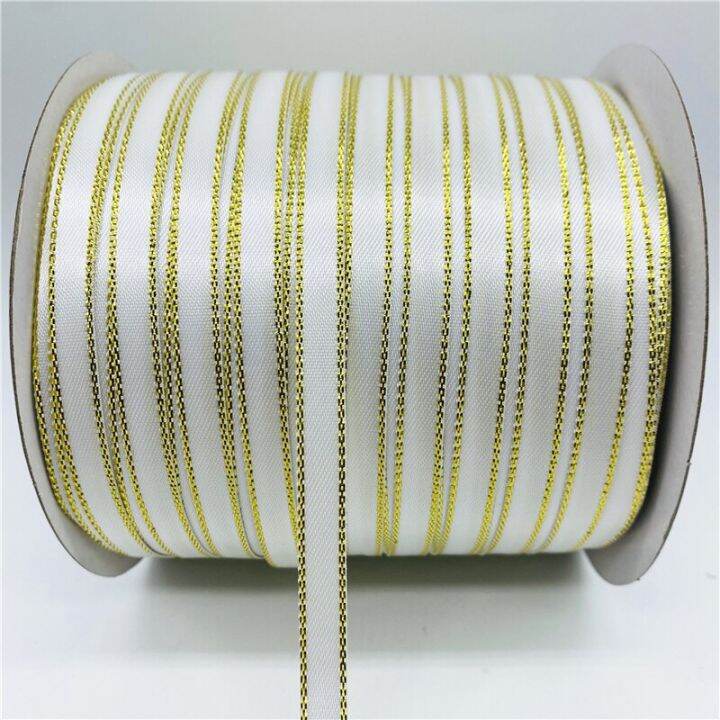 5yards-6mm-gold-silver-edge-ribbon-grosgrain-polyester-ribbon-for-wedding-christmas-decoration-diy-bows-crafts-gift-wrapping-gift-wrapping-bags