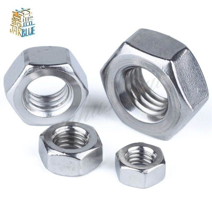 20-50pcs-din934-m2-m2-5-m3-m4-m5-m6-m8-304-stainless-steel-metric-thread-hex-nut-hexagon-nuts-jiankui