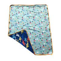 2019 childrens new double-layer printed cotton cartoon print pattern blanket