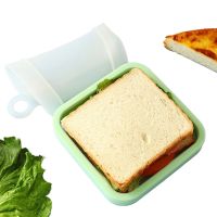 【CW】 Reusable Sandwiches Toast Silicone Food Storage for Snacks Fruits School or