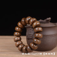 Original Quality สร้อยข้อมือลูกปัดไม้ไผ่ไม้จันทน์แดงไม้จันทน์แดงไม้จันทน์ทอง Nan Barrel Beads สร้อยข้อมือลูกคิดไม้ไผ่สำหรับผู้ชายและผู้หญิงสร้อยข้อมือลูกปัดเก่าทิเบตพระพุทธรูปเนปาล