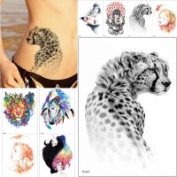 CW 21x15cm newTemporaryStickertiger animalstattooTransfer body art fake tattoo women men