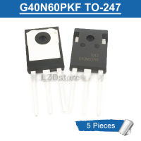 5ชิ้น G40N60PKF ไป-247 G40N60 40N60 40A TO247 PKF/600V ทรานซิสเตอร์ใหม่แบบดั้งเดิม IGBT