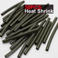 50PCS Carp Fishing Accessories Sleeves Shrink Tubes Ronnie Rig Tackle