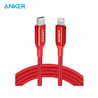 Anker สายชาร์จ USB A8842สำหรับ iPhone,สาย Powerline + III MFi สายไลท์นิ่งสำหรับ iPhone 12/12 Pro/ 12 Pro Max รองรับการจ่ายไฟ