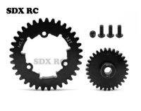 【lz】℗♙  Aço Pinhão Gear Set M1.5 32T Spur Gear 20T 24T 26T 28T 30T 1/5 X-Maxx XMAXX 1/6 Peças de Atualização XRT