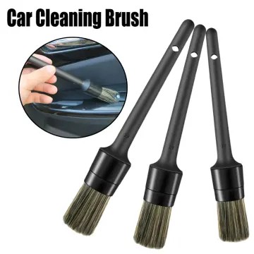 Car Interior Detailing Brush,Soft Bristle Cleaning Brush Car Detailing  Brush Dusting Brush,Car Interior Cleaning Tool,Auto Detail Brush Car Dash  Duster Brush